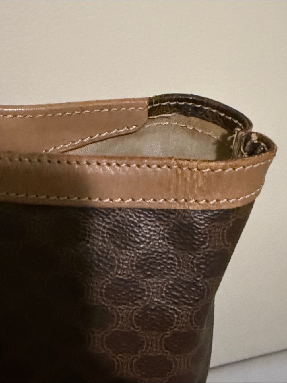Celine Macadam coated canvas (PVC) Tote - Picture 15 of 15